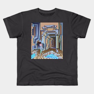 Late night walk Kids T-Shirt